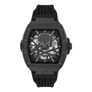 Philipp Plein The $keleton Frosted Automatic Watch Black Mens